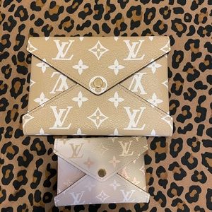 Authentic Louis Vuitton kirigami small and medium pouch